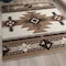 Flash Furniture 5' x 7' Ivory Rustic Southwest Style Area Rug ACD-RG180-57-IV-GG - alternate 1